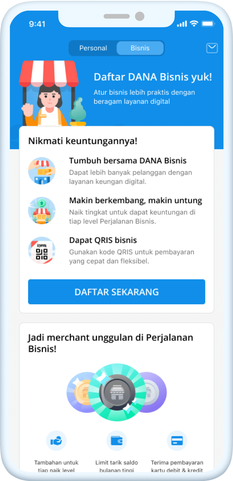 Daftar Dana Bisnis Homecare