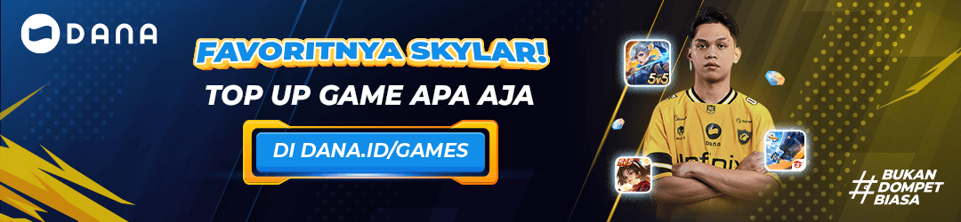 Banner Top Up DANA Game Onic Skylar
