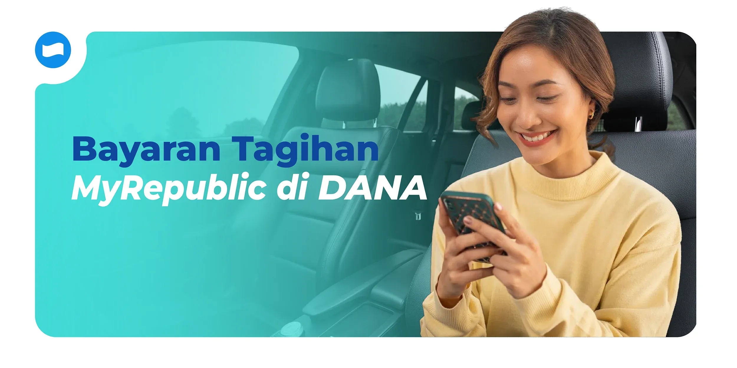 Membayar Tagihan MyRepubublic lewat DANA