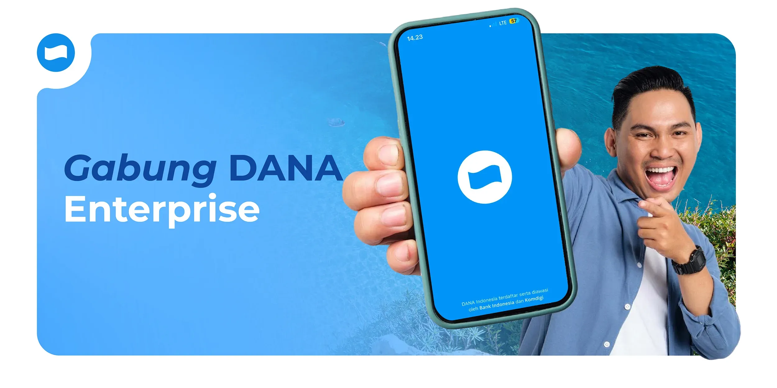 Cara Gabung DANA Enterprise