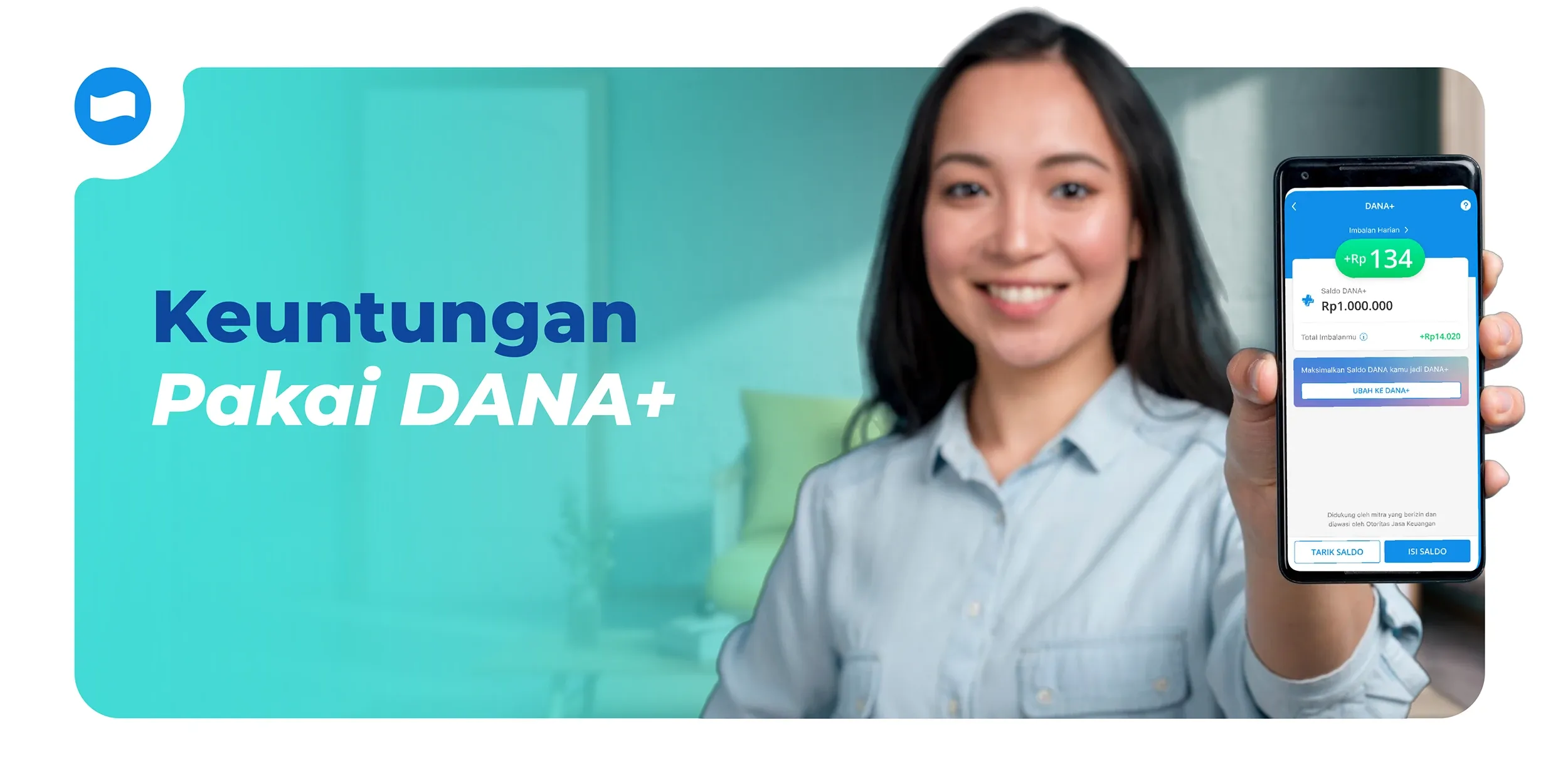 Keuntungan pakai DANA plus Keuntungan pakai DANA plus