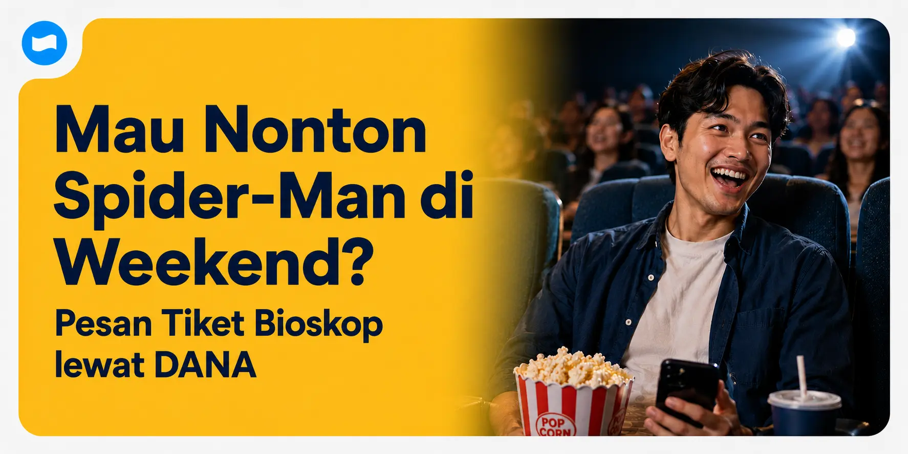 Rencana Nonton Spider-Man Akhir Pekan? Pesan Tiket Bioskop Lebih Awal lewat DANA Rencana Nonton Spider-Man Akhir Pekan? Pesan Tiket Bioskop Lebih Awal lewat DANA
