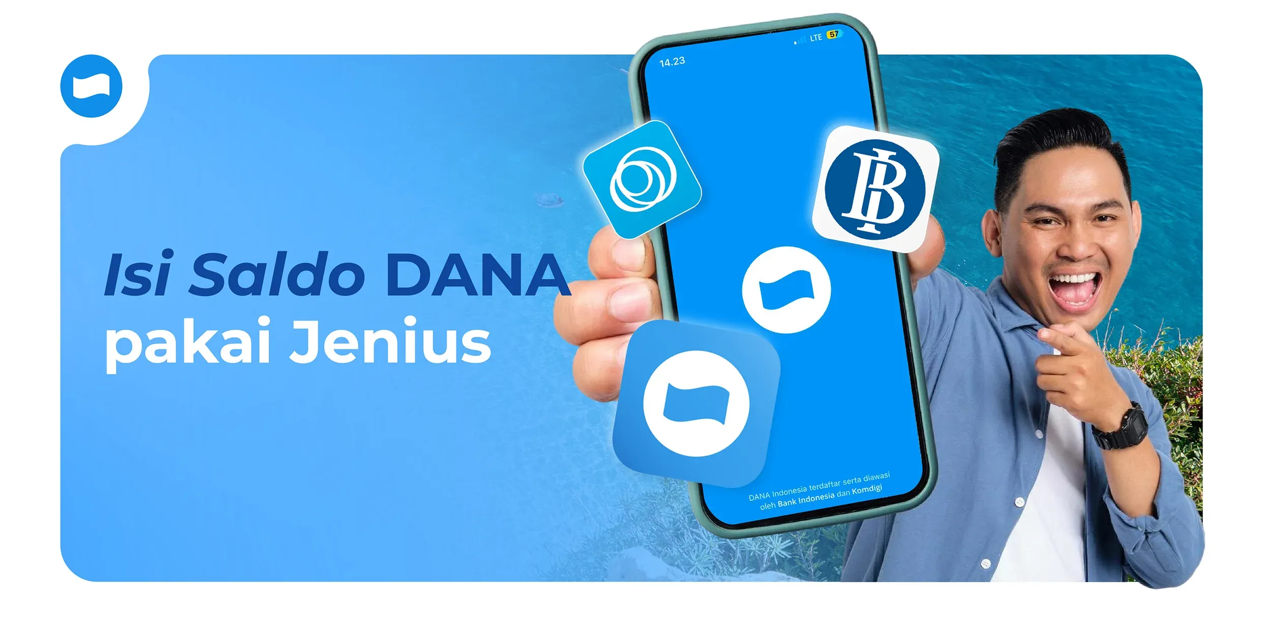 Cara Top Up Saldo DANA pakai Bank Jenius Cara Top Up Saldo DANA pakai Bank Jenius