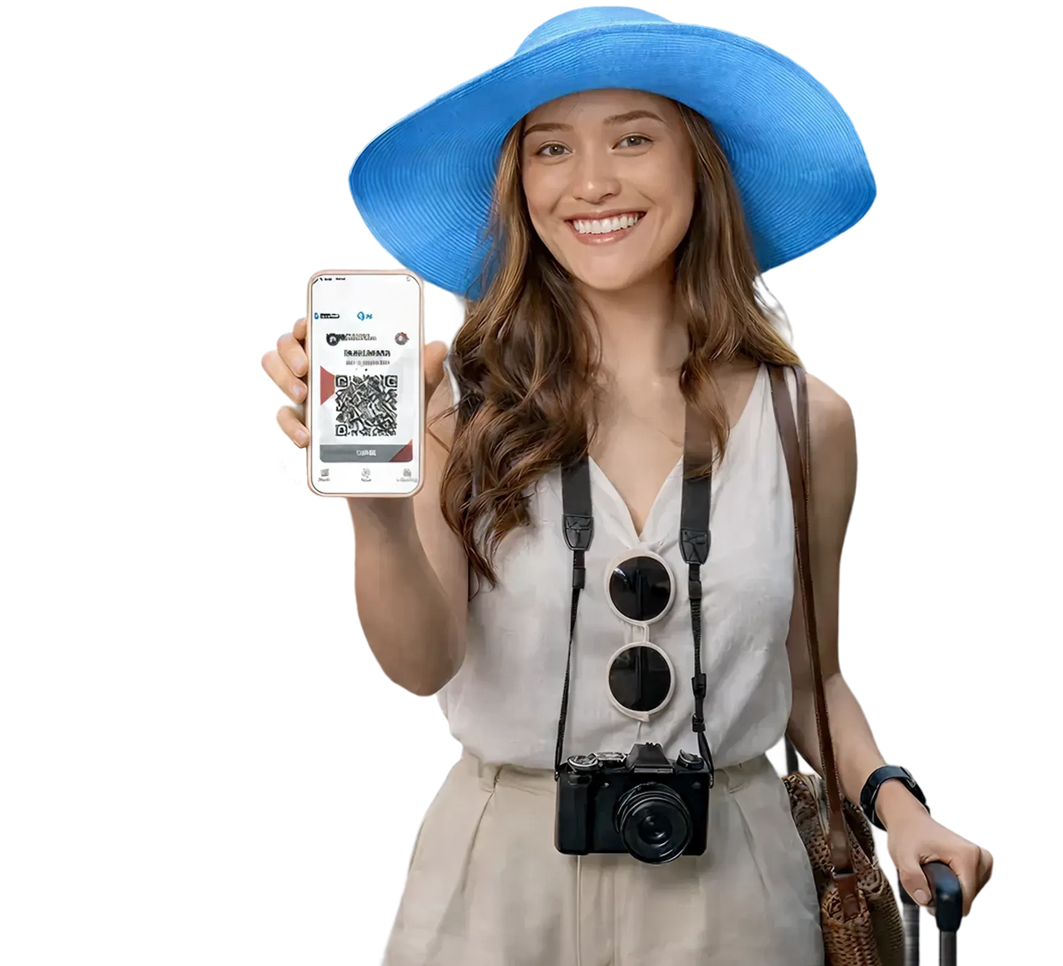 traveler showcase person