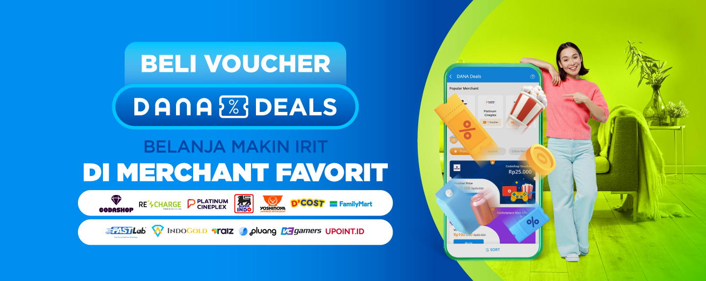 Borong Voucher Terrazone & Terraland di DANA Deals Beli Ini Itu Makin Hemat!