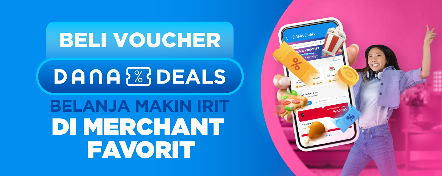Beli Voucher HopHop di Dana Deals Belanja Makin Irit Di Merchant Favorit!  