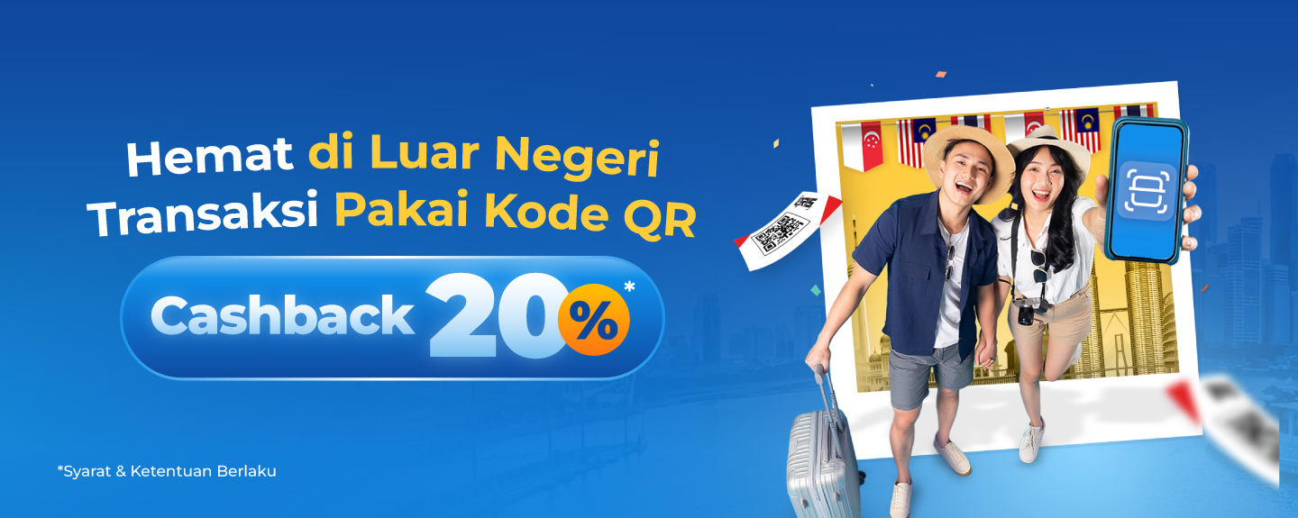Scan Kode QR di Singapura, Malaysia & Thailand Pakai DANA Cashback 20%