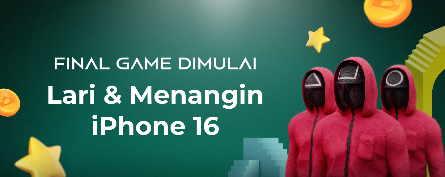 Main DANA Squid Game Run, Dapetin iPhone 16, Samsung S25 & Lainnya! Yuk, Kumpulin DANA Points Sebanyak-Banyaknya