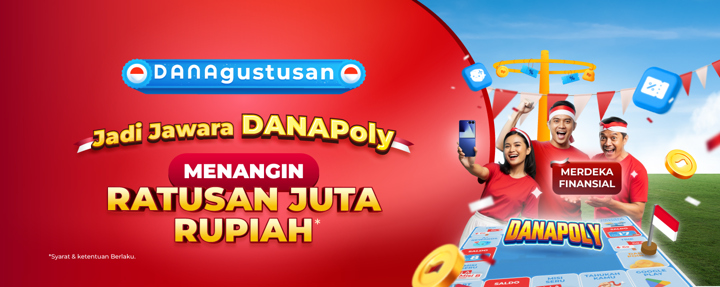 Semarak DANAgustusan! Main DANAPoly & Raih Ratusan Juta Rupiah