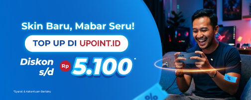 Skin Baru, Mabar Seru Top Up di UPoint Diskon s/d Rp5.100*