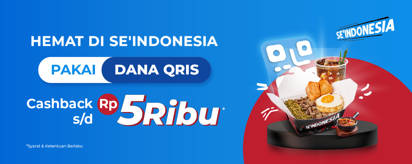 Save 10% cashback in SE’Indonesia with DANA QRIS. Get it now!