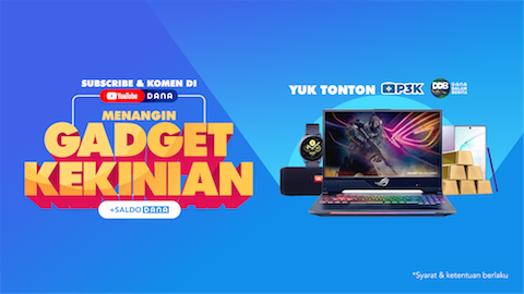 Dana Menangin Gadget Keren Subscribe Dan Komen Di Youtube Dana